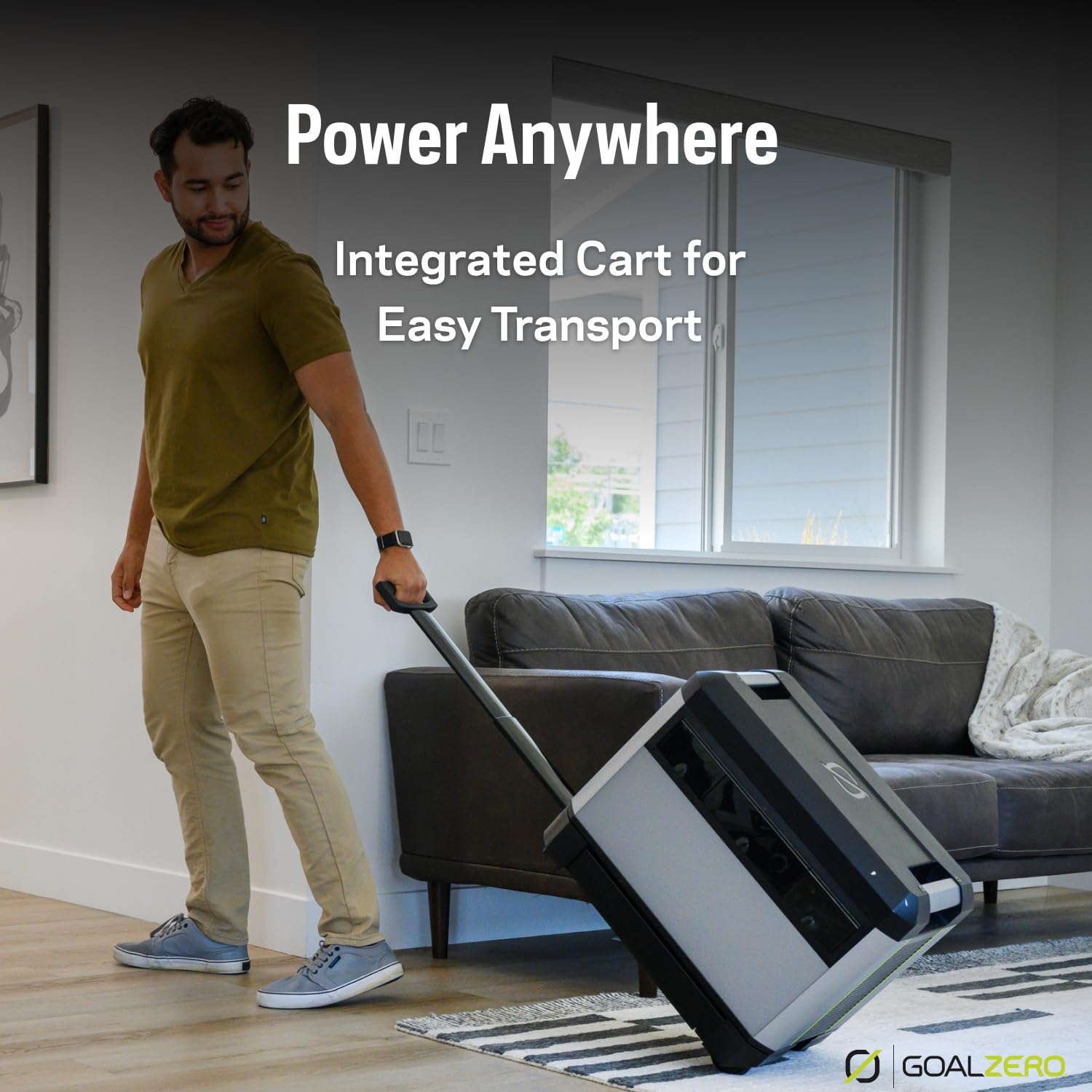 Goal Zero PRO Yeti 4000 Portable Power Station, 4000 Watt Hour LiFePO4 Battery, Expandable Solar Generator Home Backup System, 3600 W Out, (6th Gen)
