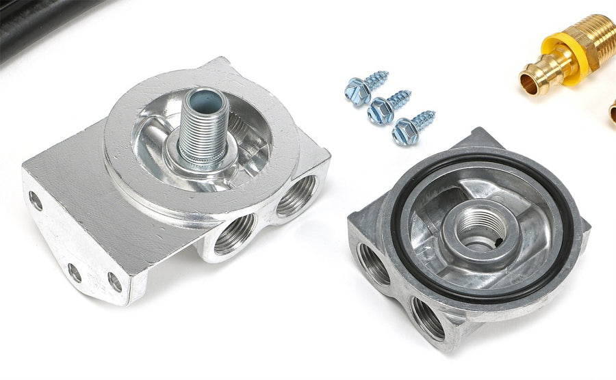 OIL FILTER RELOCATION KIT TRANS-DAPT PERFORMANCE 90 Degree/Horizontal (1820)