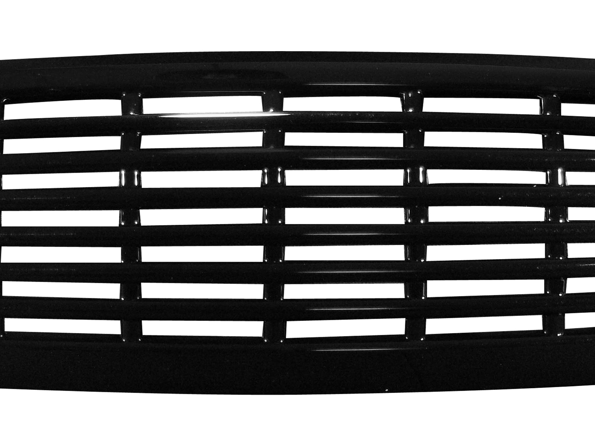 Horizontal Armordillo USA 7147690 Front Grill Grille - Gloss Black Fits 1997-2004 Dodge Dakota