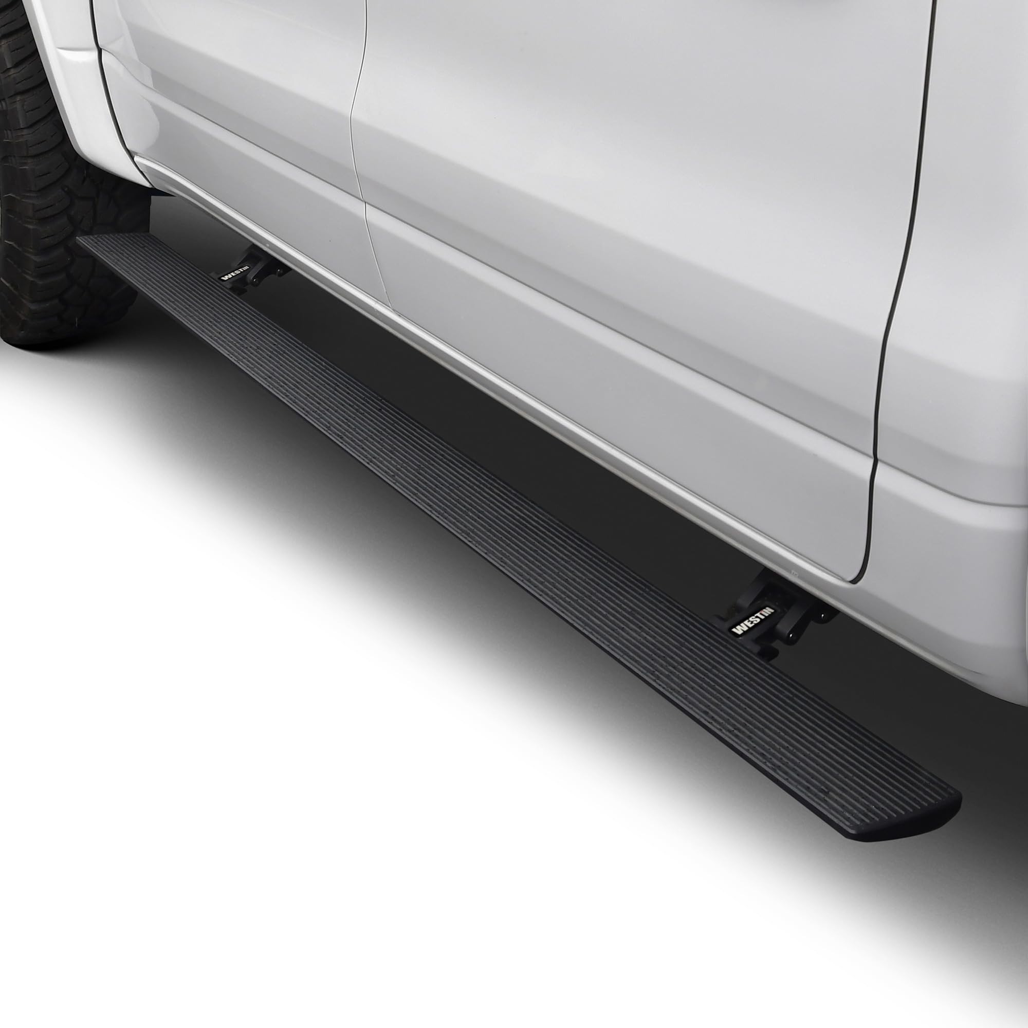 Westin Pro-e 29-24085 Electric Running Boards fits 2019-2023 Ram 1500 Crew Cab (Excl. 1500 Classic) Textured Black 1 Pair