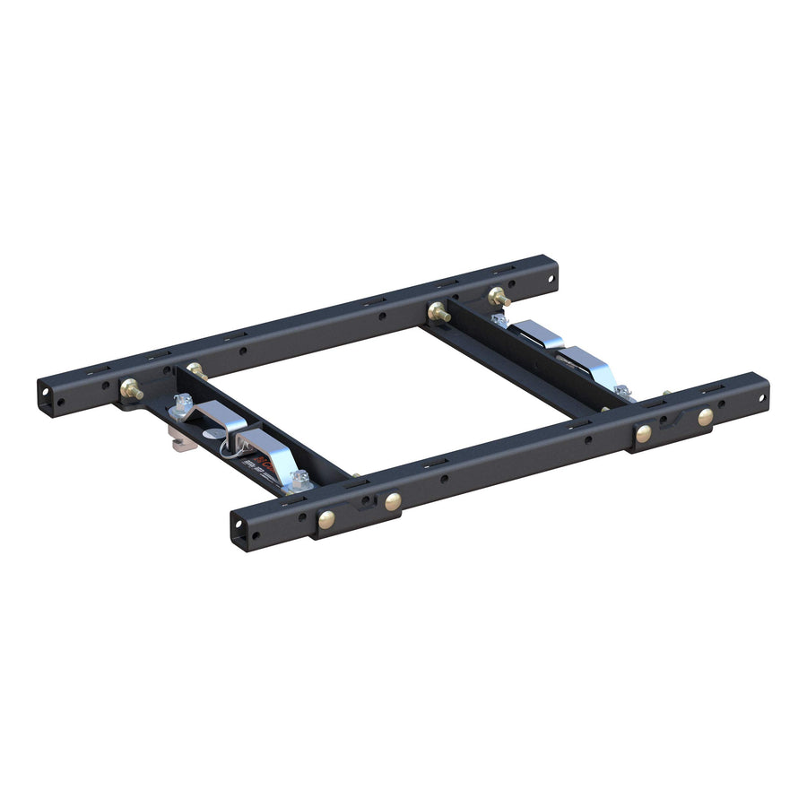 CURT 16027 Silverado Replacement, Sierra 2500, 3500, Ford F250, F350 Puck System 5th Wheel Adapter with Standard Rails, 25,000 lbs