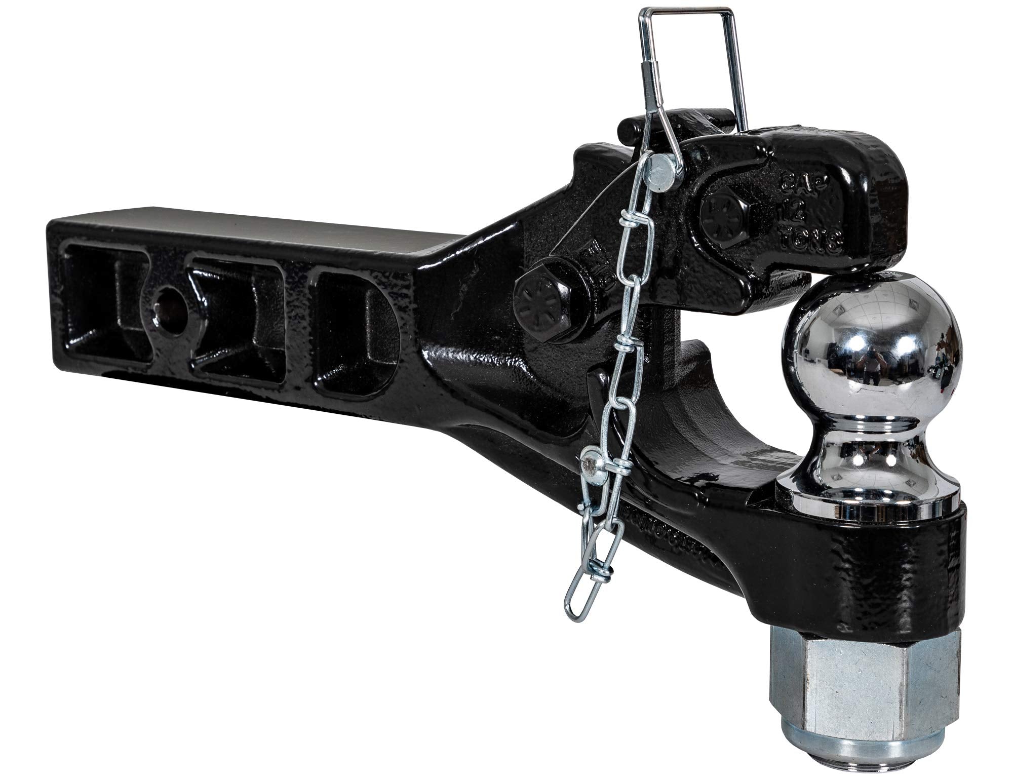 12 Ton Buyers Products Combination Hitch - 2-1/2 Inch Receiver, 2-5/16 Inch Ball -RM122516