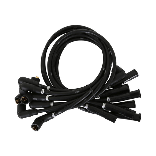 8MM Scott Drake Black Spark Plug Wires C7OZ-12259-BK8 390/428