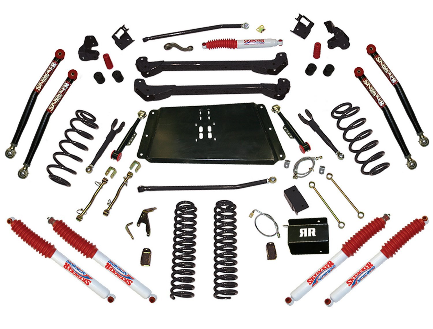 TJ676XPN Skyjacker 6" Bent Long Arm Suspension Lift Kit