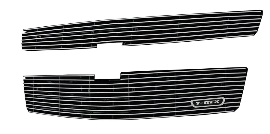 T-Rex Grilles Billet Grille, 2015-2020 Suburban, Tahoe LT, LTZ Polished, 2 Pc, Overlay - PN #21055