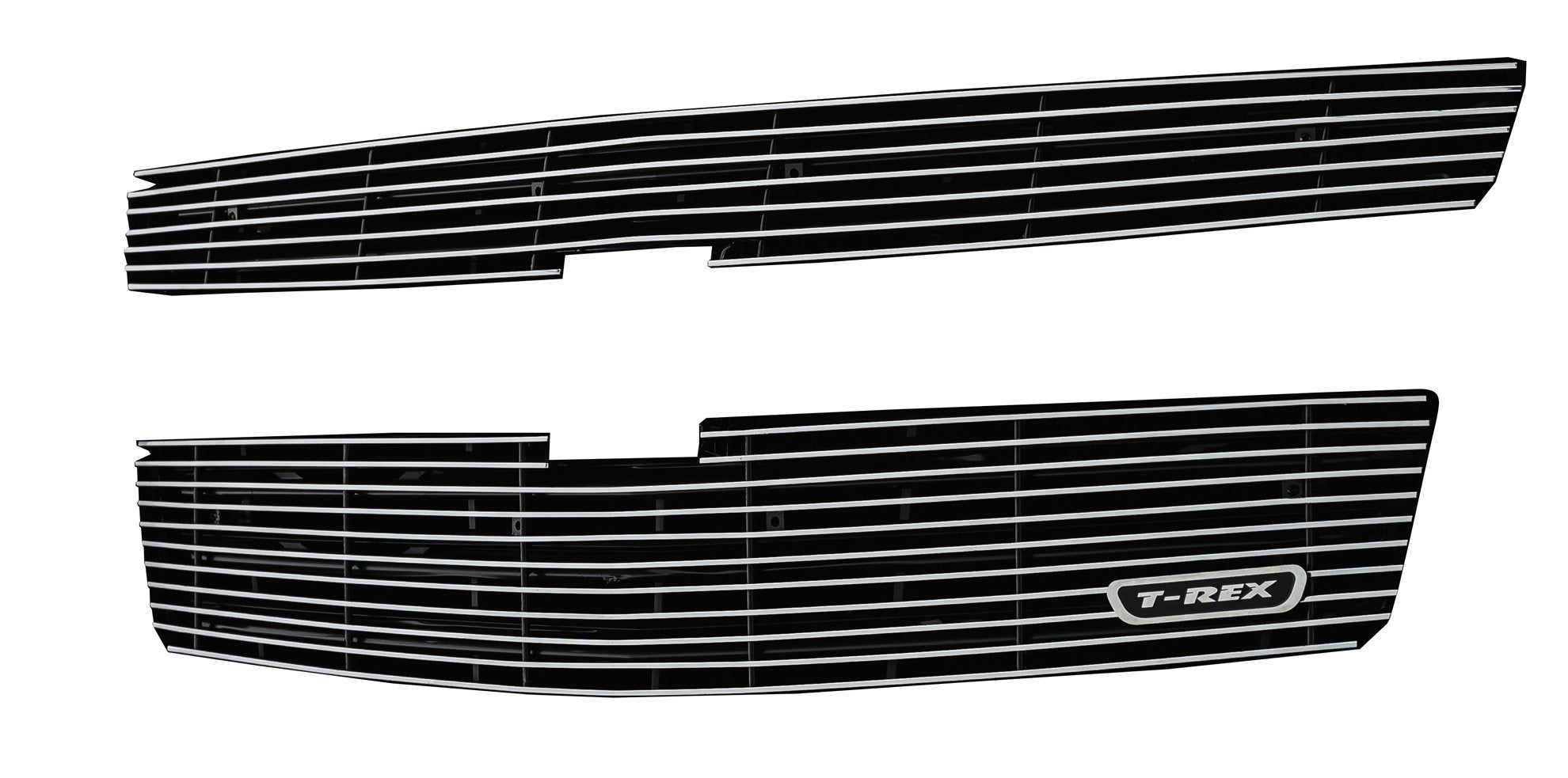 T-Rex Grilles Billet Grille, 2015-2020 Suburban, Tahoe LT, LTZ Polished, 2 Pc, Overlay - PN #21055