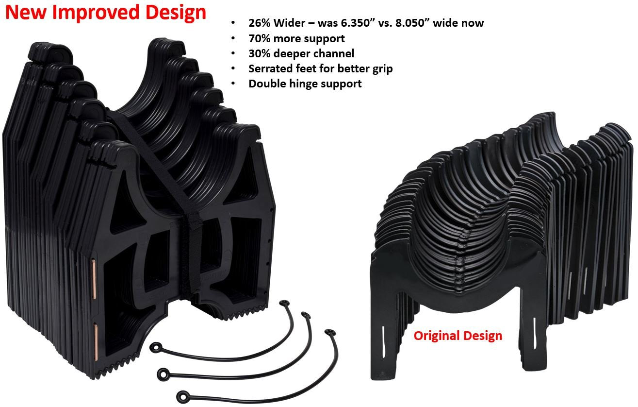 S2000 Valterra Slunky RV Drainage Hose Support, 20 ft., Black