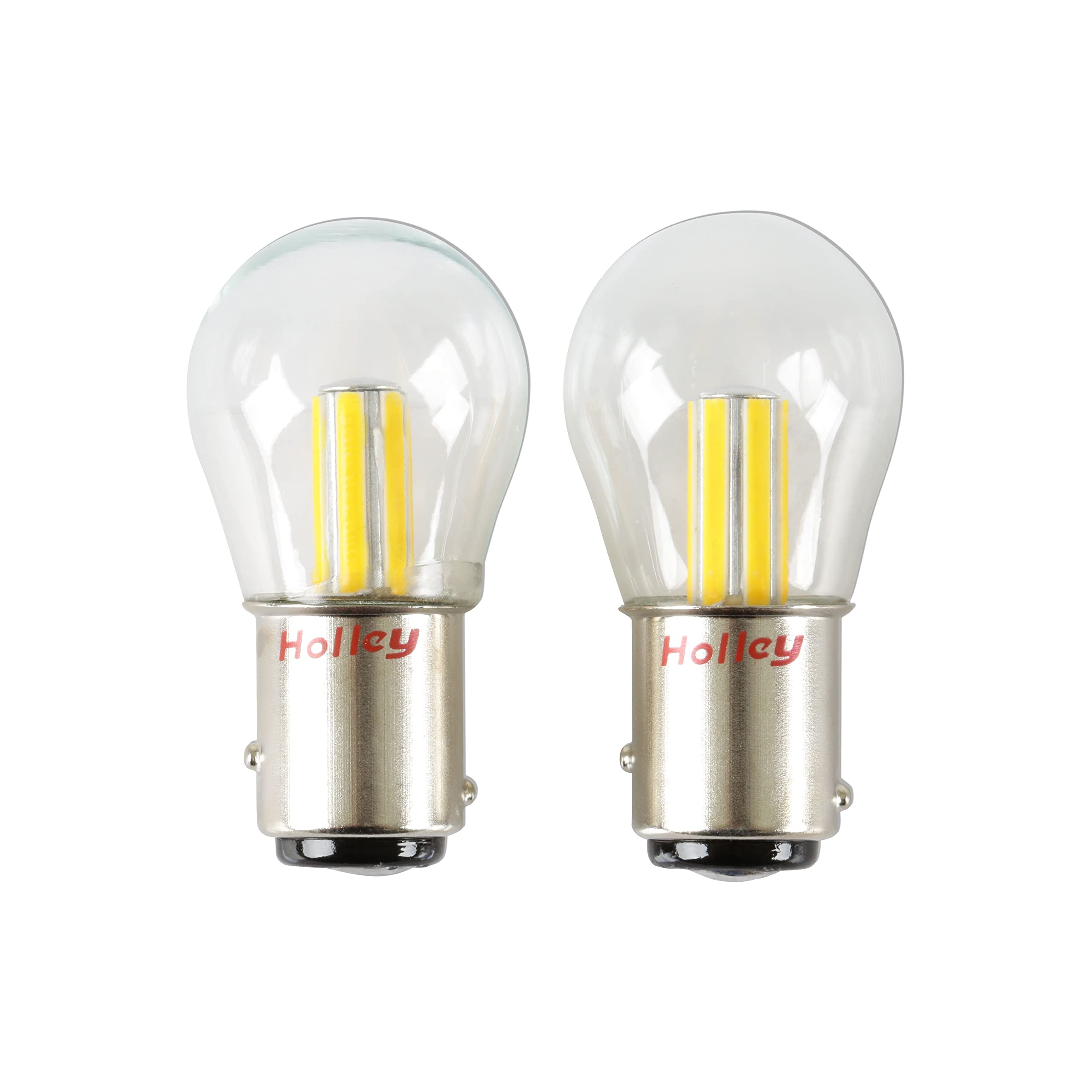 Holley HLED10 RetroBright LED Bulbs - Turn Signal 1157 - Classic White - Pair