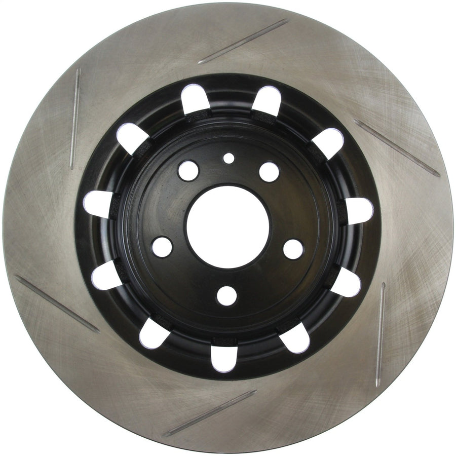 Front Left StopTech 126.65136SL Automotive Replacement Sport Slotted Disc Brake Rotor Fits Select Ford Explorer/Flex/Police Interceptor/Taurus, Lincoln MKS/MKT