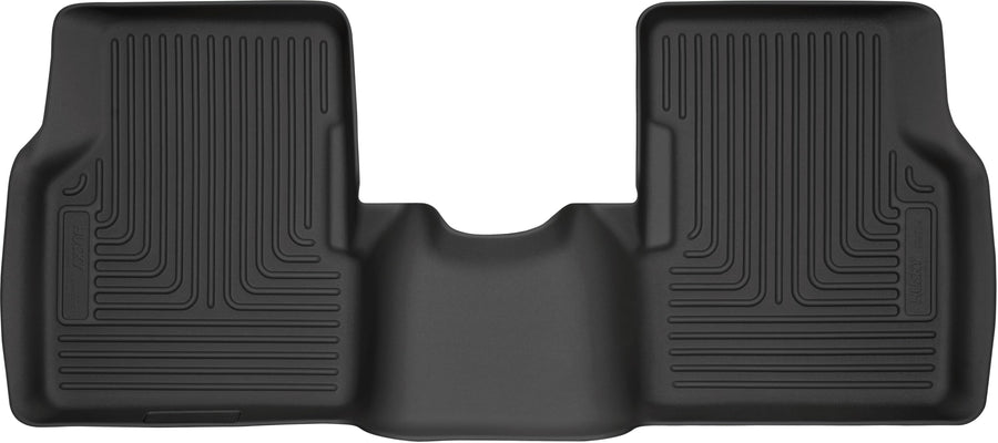 Weatherbeater Husky Liners Floor Mats | Fits 2017-2025 Jeep Compass | 2nd Row, 1-pc Black - 14961