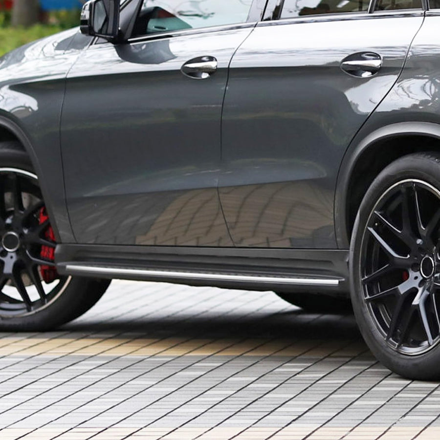 Side Step Bars Spec-D Tuning Running Boards Compatible with 2016-2019 Mercedes Benz C292 GLE-Class