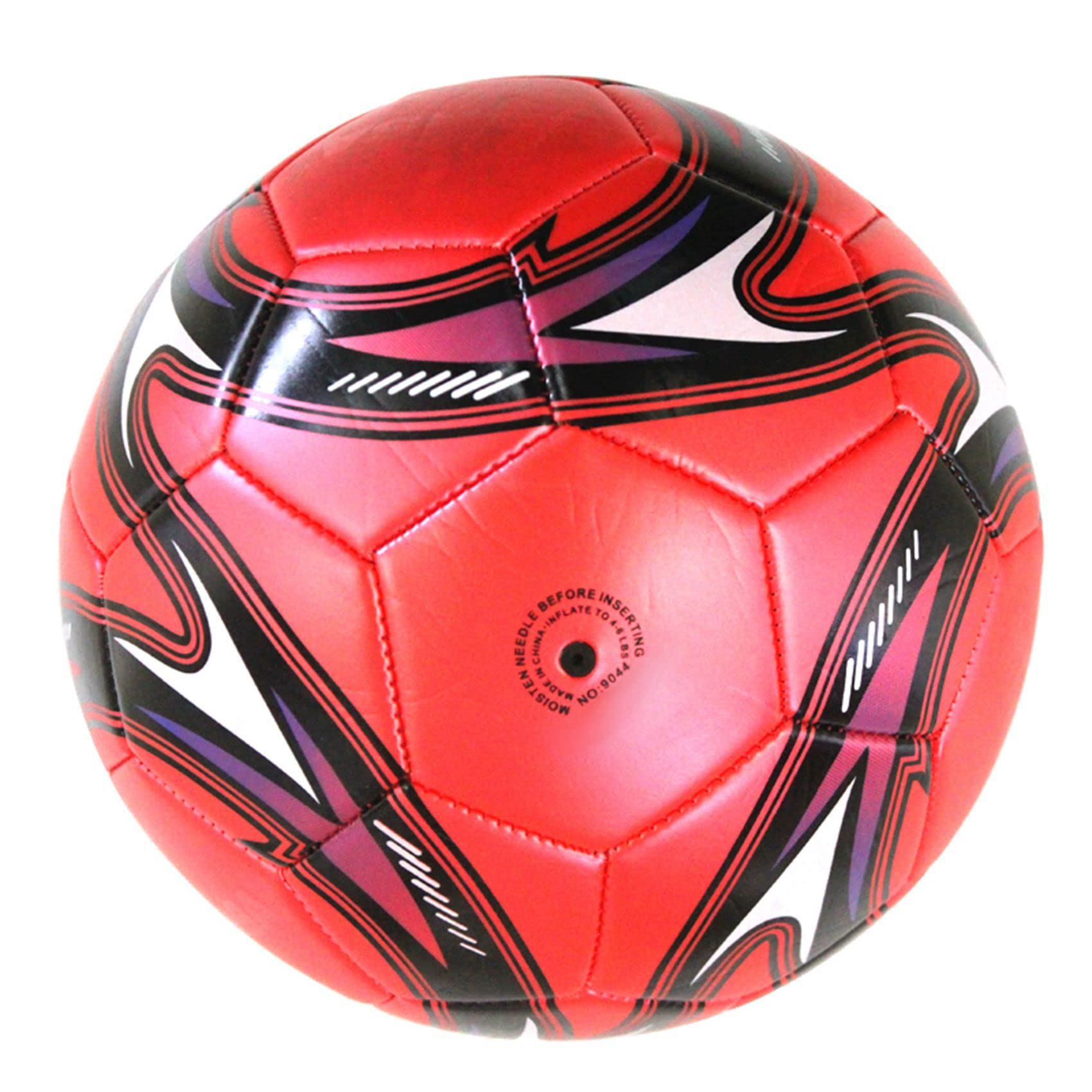 2 x Bdfhjln Professional Football Size 5 Training Official Football Ball Competition Outdoor Red