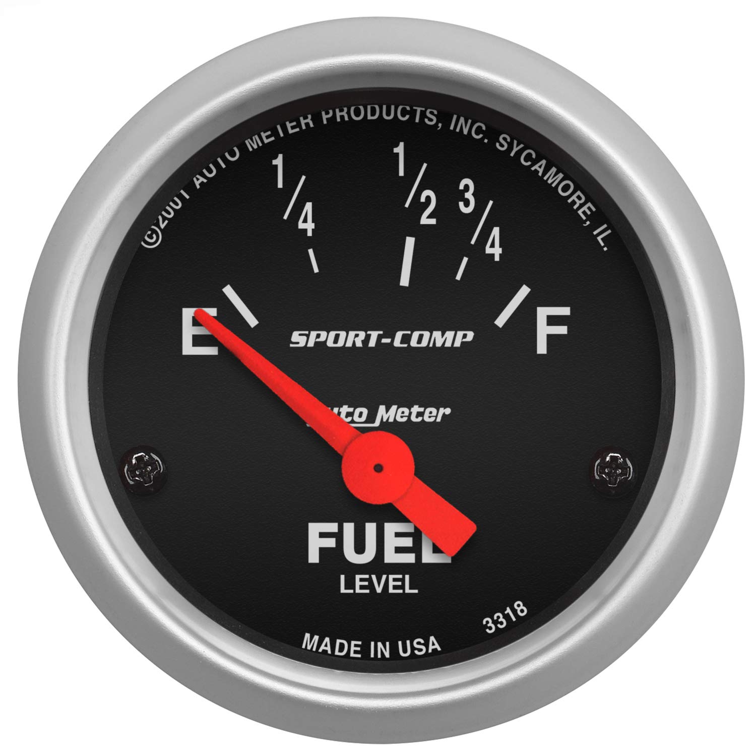 Auto Meter Sport-Comp 3318 Electric Fuel Level Gauge