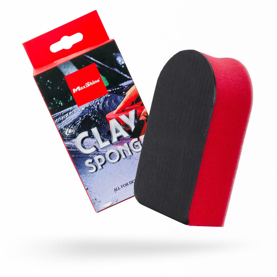 Maxshine Clay Sponge Professional | Long-Lasting Car Detailing Alternative Lasts Up to 10x Longer Than Traditional Clay Bars | Removes Paint Contaminants for Smooth, Clean Finish