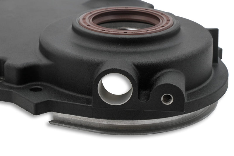 21-153 Holley Cast Aluminum Timing Chain Cover