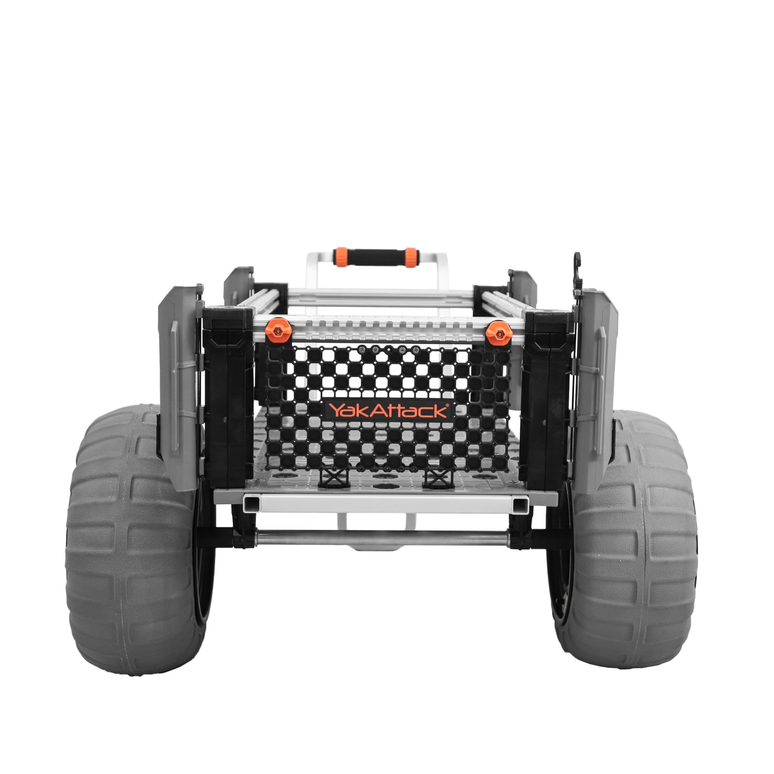 SandRig YakAttack Surf Beach Cart | Heavy-Duty 20” x 36” Gear Hauler with 16” Balloon Tires | Adjustable Design for Fishing, Camping & Beach Trips | High-Capacity, Rust-Resistant Aluminum Frame