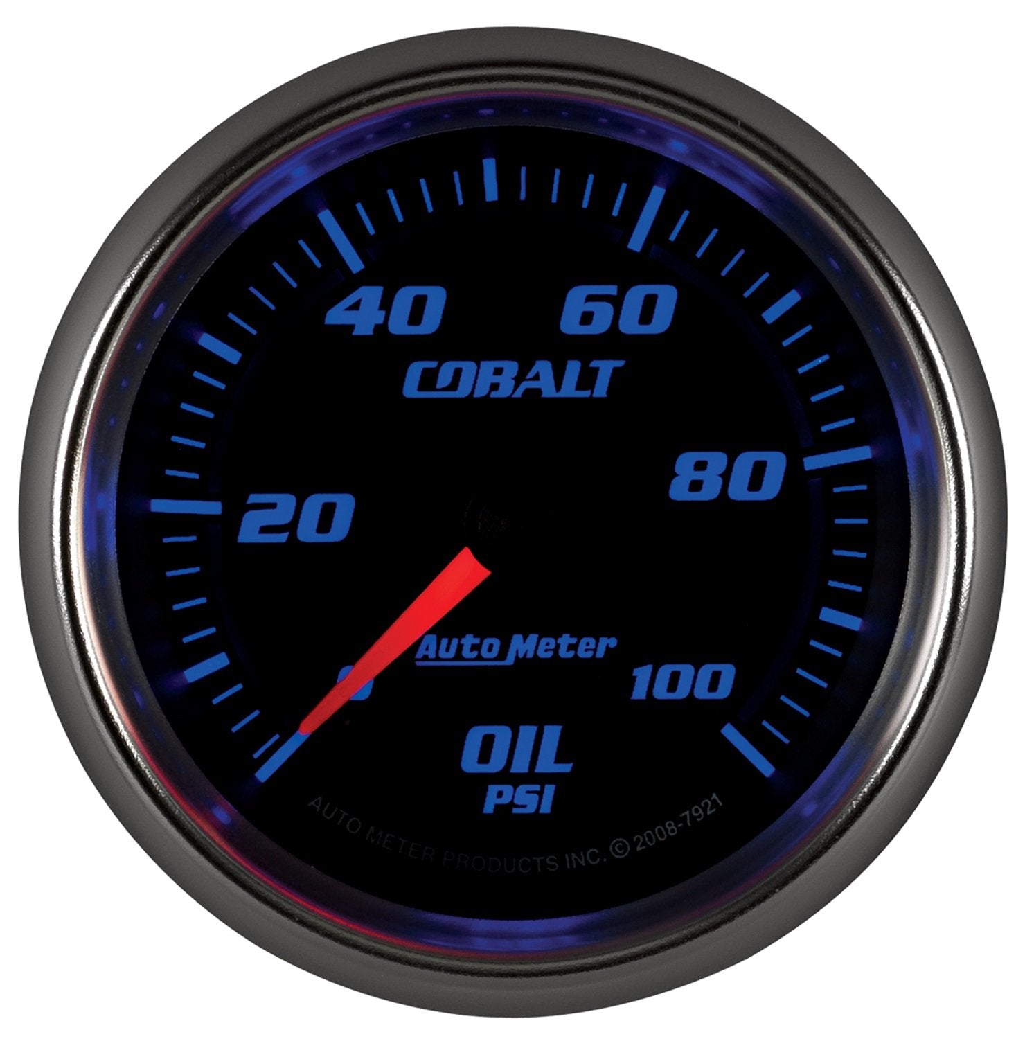 Cobalt Auto Meter 7921 Mechanical Oil Pressure Gauge