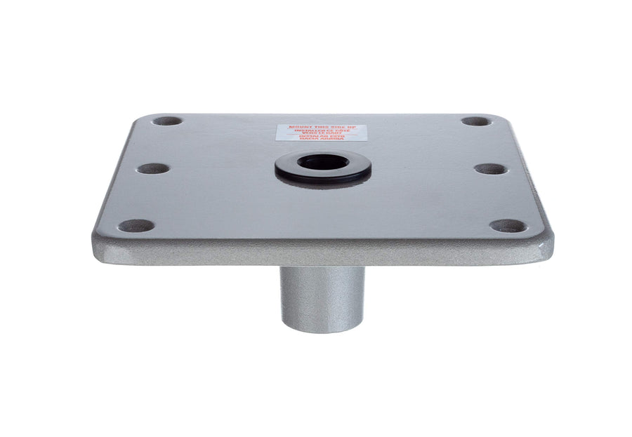 attwood Swivl-Eze Lock'N-Pin Aluminum 7-Inch x 7-Inch Marine Boat 3/4-Inch Pedestal Base SP-67749