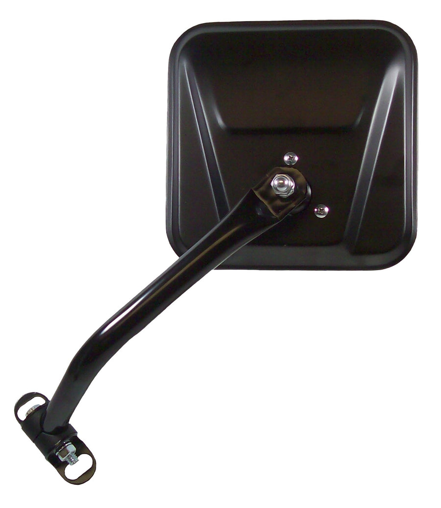 Jeep CJ CIPA 44700 Black Manual Replacement Driver Side Mirror OE Style