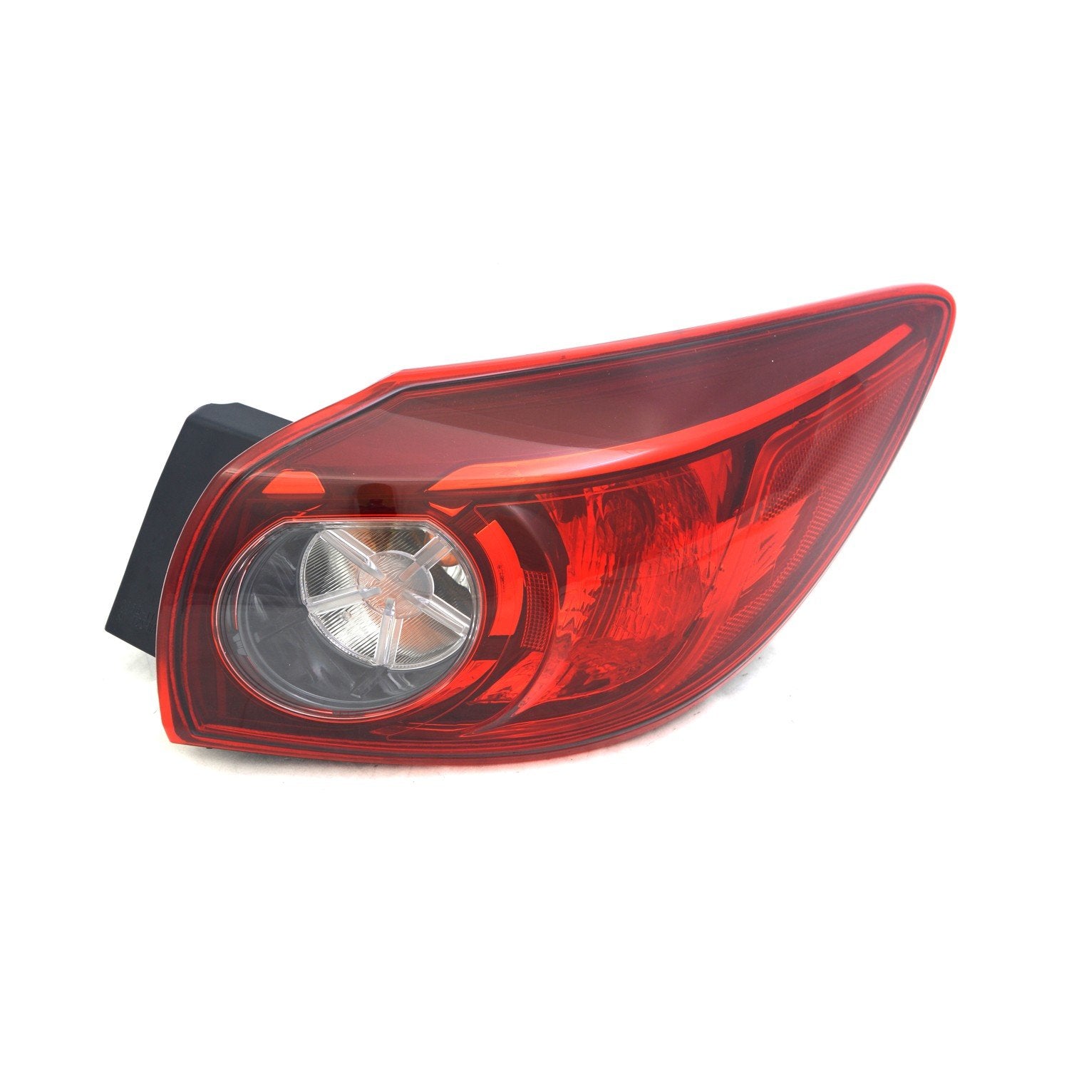 Right TYC Tail Light Assembly Compatible with 2014-2018 Mazda Mazda3