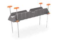 Camco Sewer Hose Support Kit Rhino/RV Camper - Provides over 15-Inches of Elevation - Supports Up to 3-Feet of RV Sewer Hose - Includes Adjustable Stakes (39015)