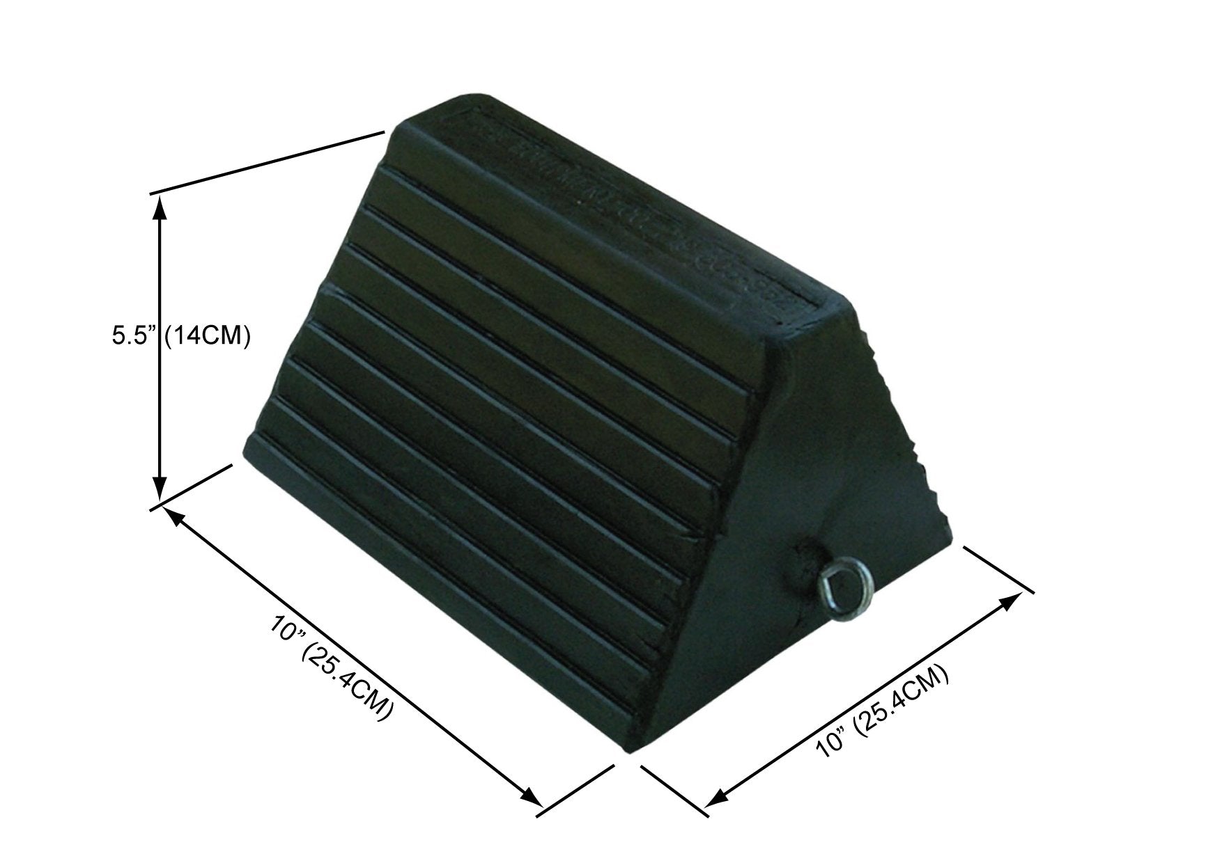 Rubber Wheel Chock 10x8x6