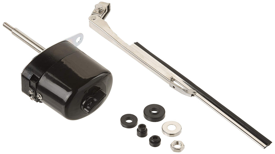 12V Crown Automotive Wiper Motor Kit, Black