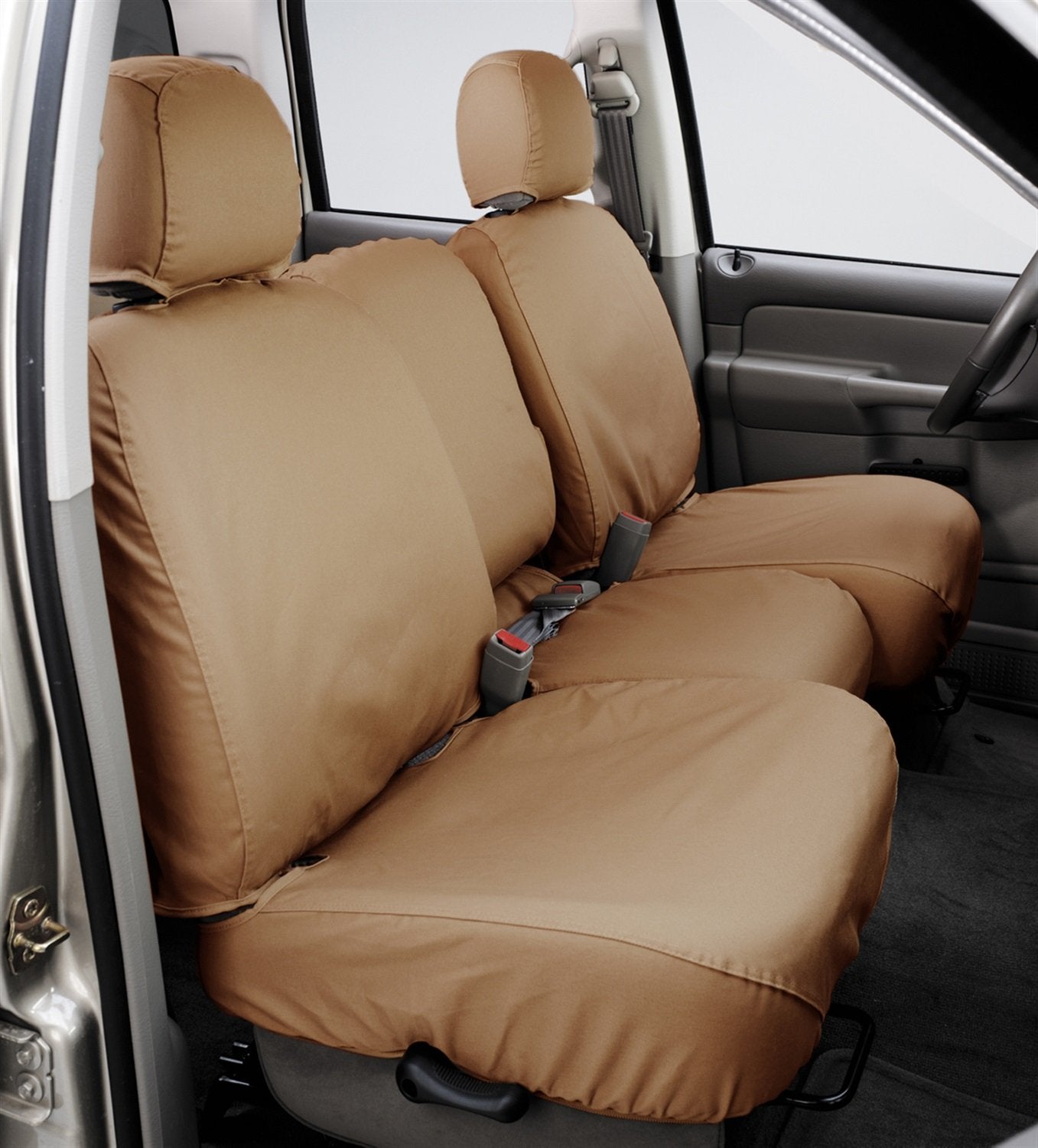 Covercraft SeatSaver Tan Front Row Polycotton SS2409PCTN