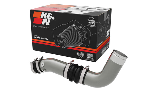 Cold Air Intake System K&N: High-Flow Air-Filter, Increase Performance & Horsepower: Compatible with 2017-2019 CHEVROLET Silverado 2500 HD & 3500 HD; 2017-2019 GMC Sierra 2500 HD & 3500 HD; 77-1000KC