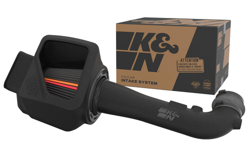 NextGen K&N Cold Air Intake System: Dry-Flow Cotton Filter: Compatible with 2014-2020 CADILLAC/CHEVRLOET/GMC Escalade; Silverado 1500; Suburban; Tahoe; Sierra 1500; Yukon; Yukon XL; 50-3082D