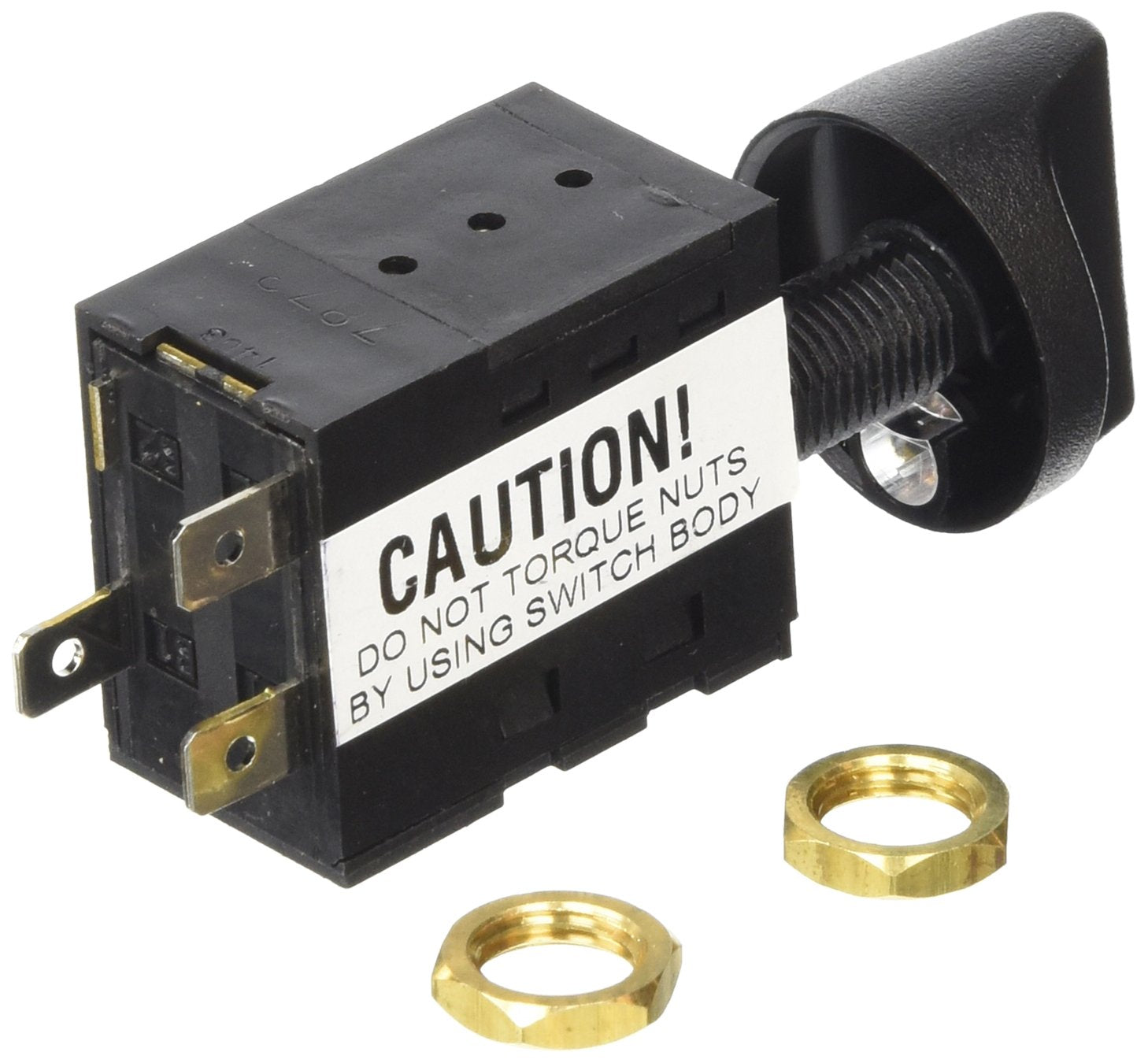 MP78730 Sierra International Rotary Switch - On-Off-On Single Pole, white
