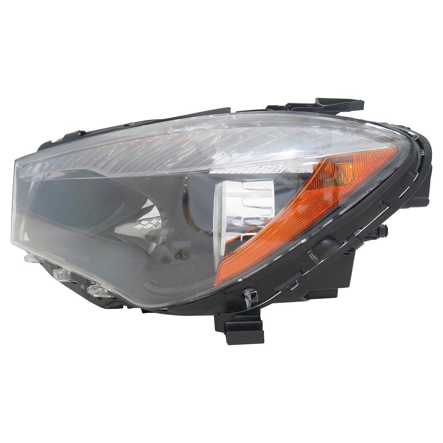 Left TYC Headlight Assembly Compatible with 2014-2017 Mercedes Benz CLA class