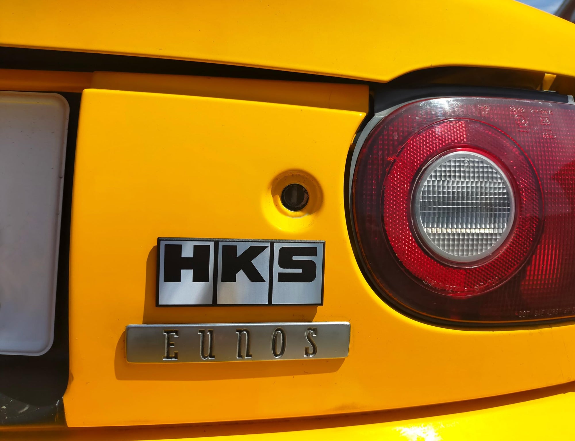 Silver HKS 51003-AK125 Emblem