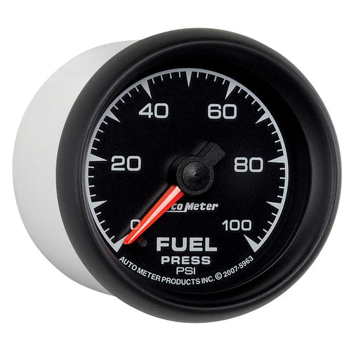 Auto Meter 2-1/16" 0-100 PSI Full Sweep Electric Fuel Pressure Gauge 5963