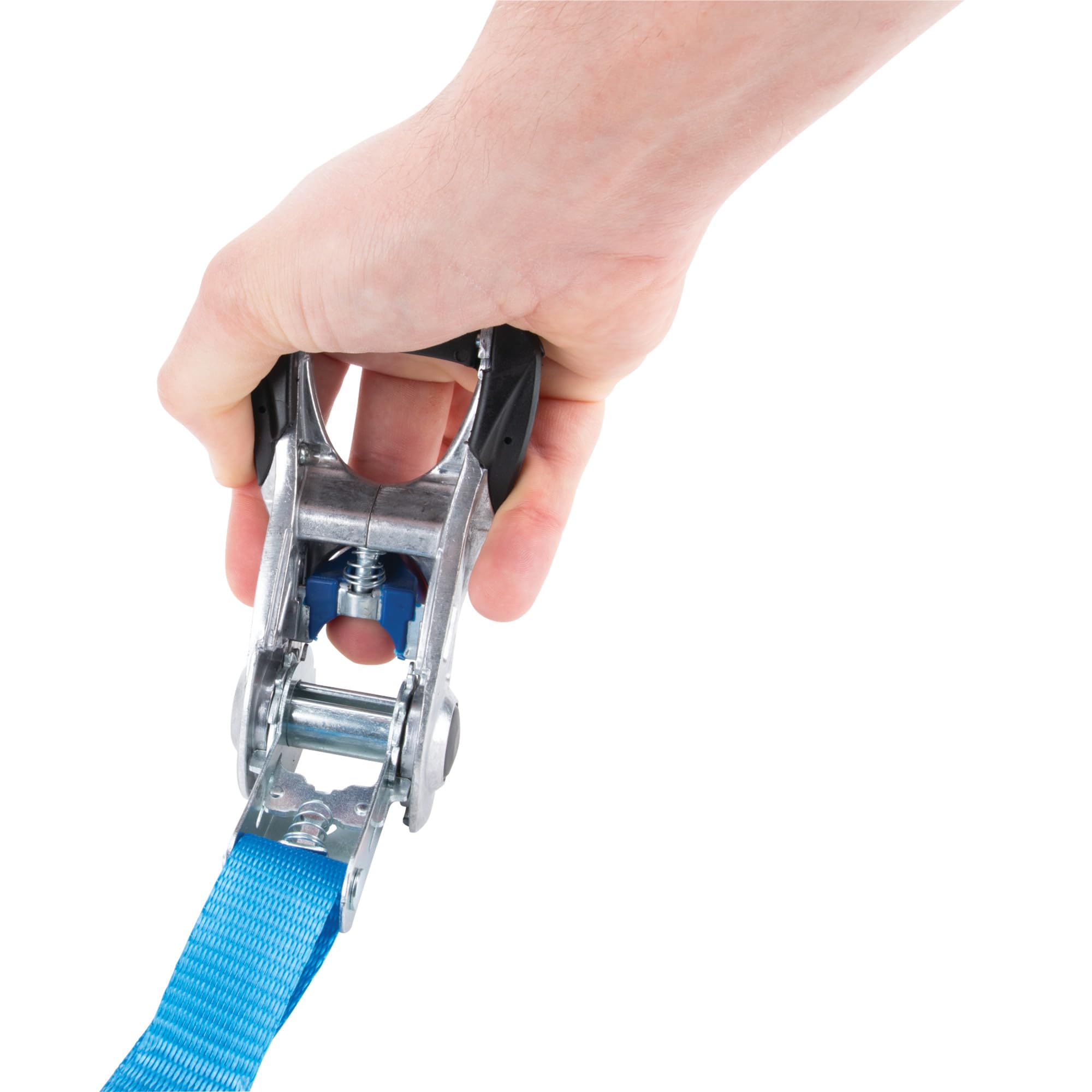 1-Inch X 10' Performance Tool W1852 Ratcheting Tie Down - Heavy-Duty Straps with Quick-Release Mechanism for Secure Cargo Transportation