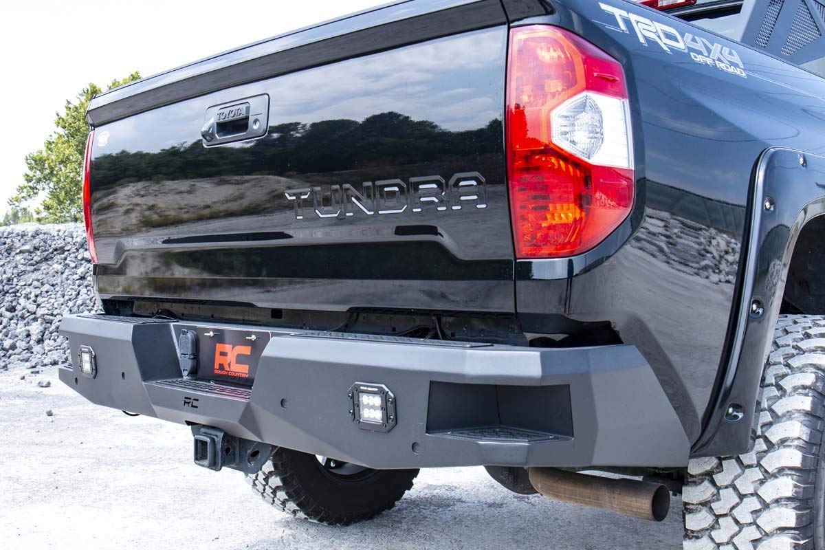 Rough Country Rear Heavy Duty LED Bumper for 2014-2021 Toyota Tundra - 10778