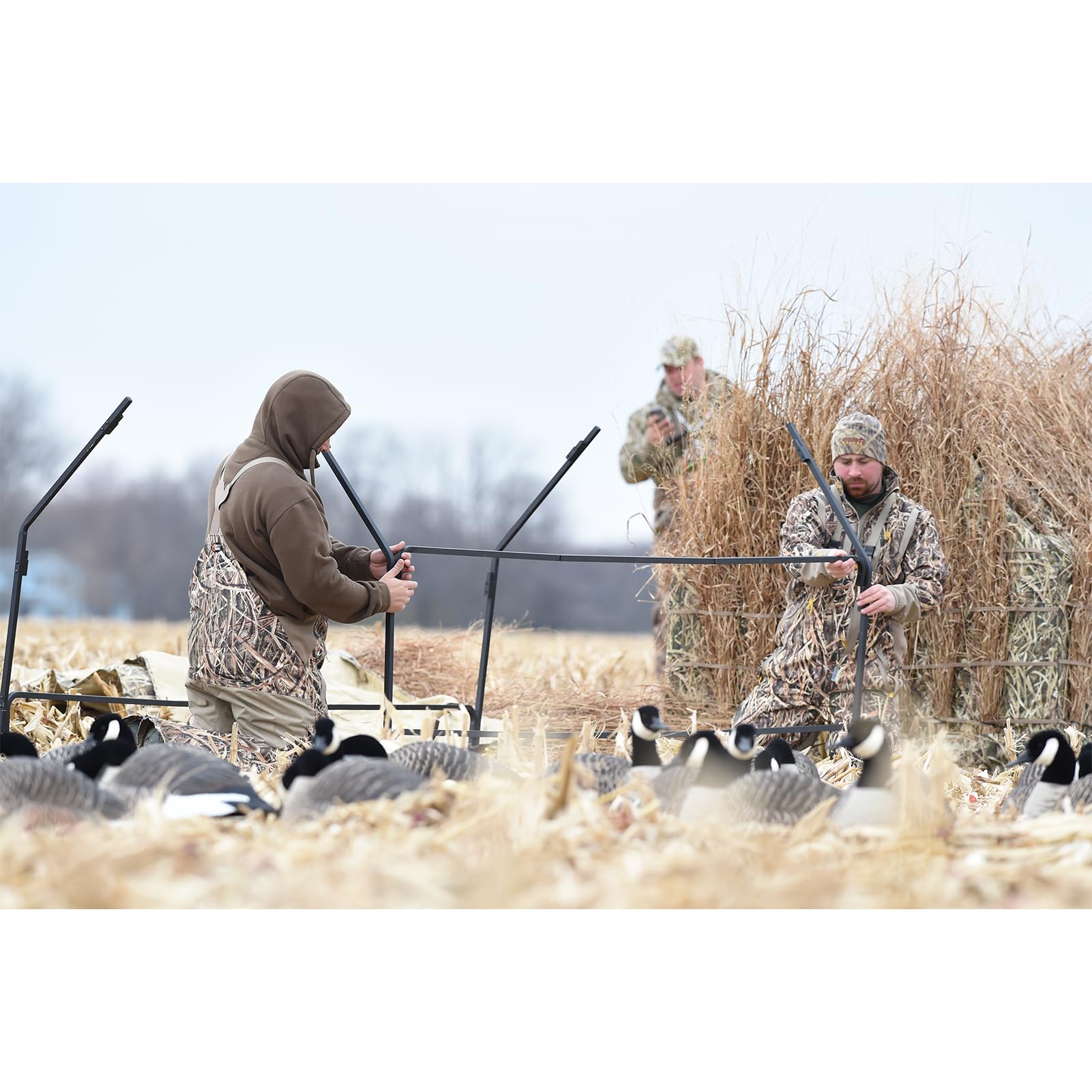 A-Frame Avian X Portable Field Blind Mossy Oak Shadow Grass Blades Camo