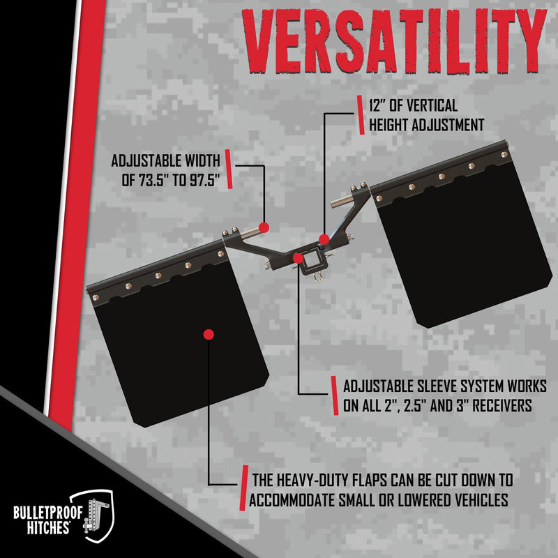 Mud Flap System Bulletproof Road Shield