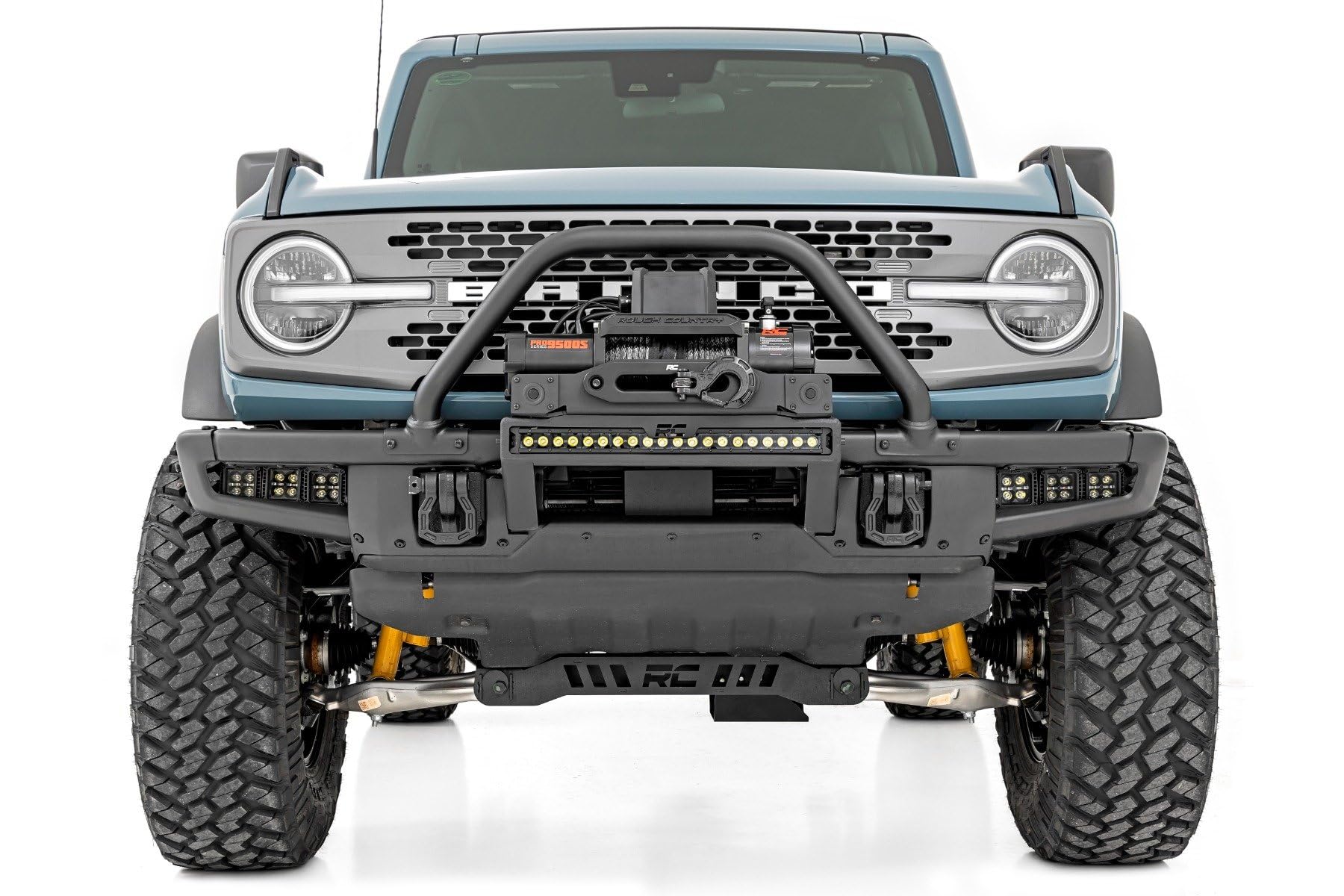 Winch Mount Rough Country for 2021-2024 Ford Bronco | PRO9500S - 51094