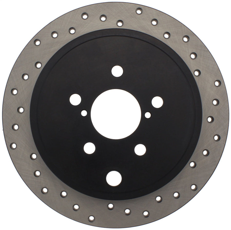 Sport StopTech 128.47029L Cross Drilled Brake Rotor (Rear Left), 1 Pack