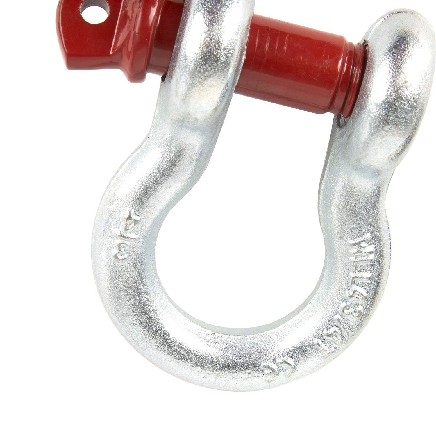 D-Ring Shackle Assembly, Rugged Ridge 11234.01 Receiver Mounted