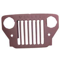 DMC-681798 | Omix-ADA | Grille, Willys Script | OE Reference: CGA004 | Fits 1953-1964 Willys CJ3B