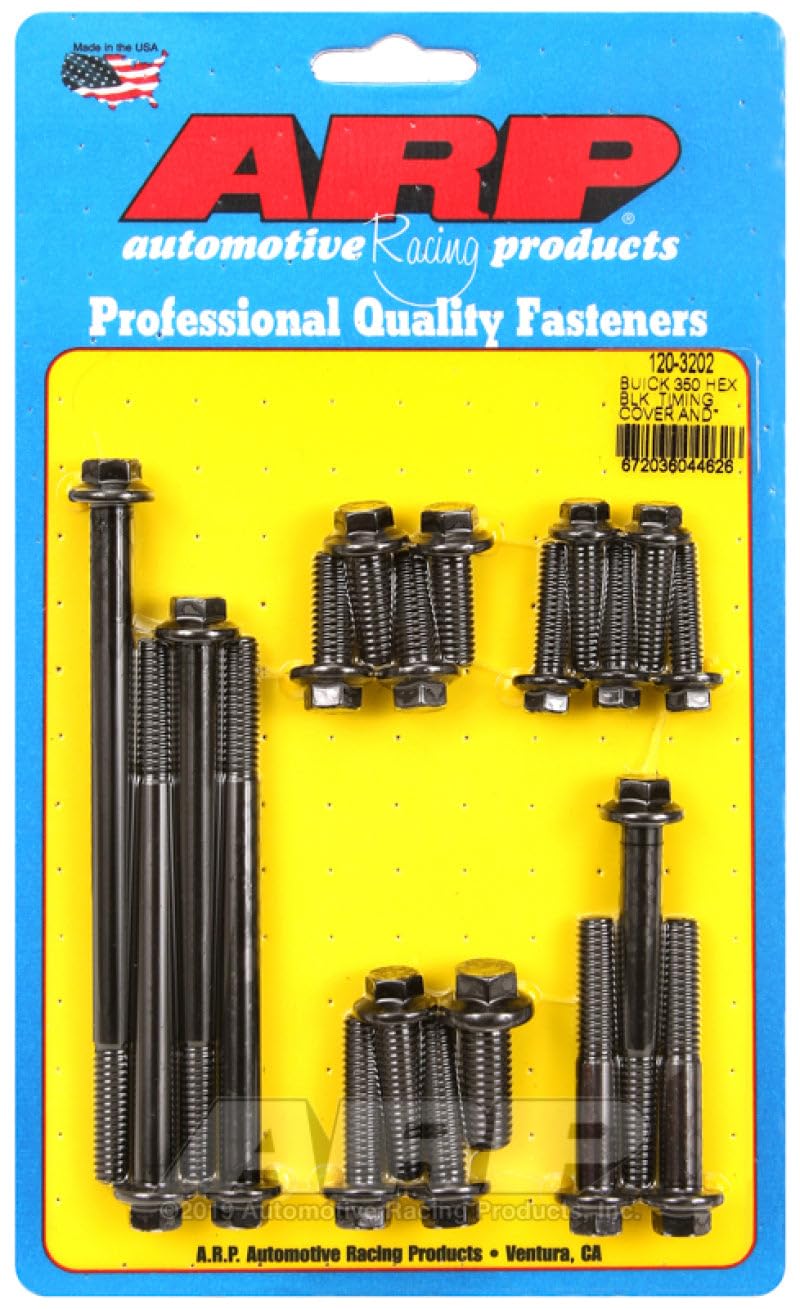 ARP Bolt Kit 120-3202 (Buick 350 timing cover & water pump hex)