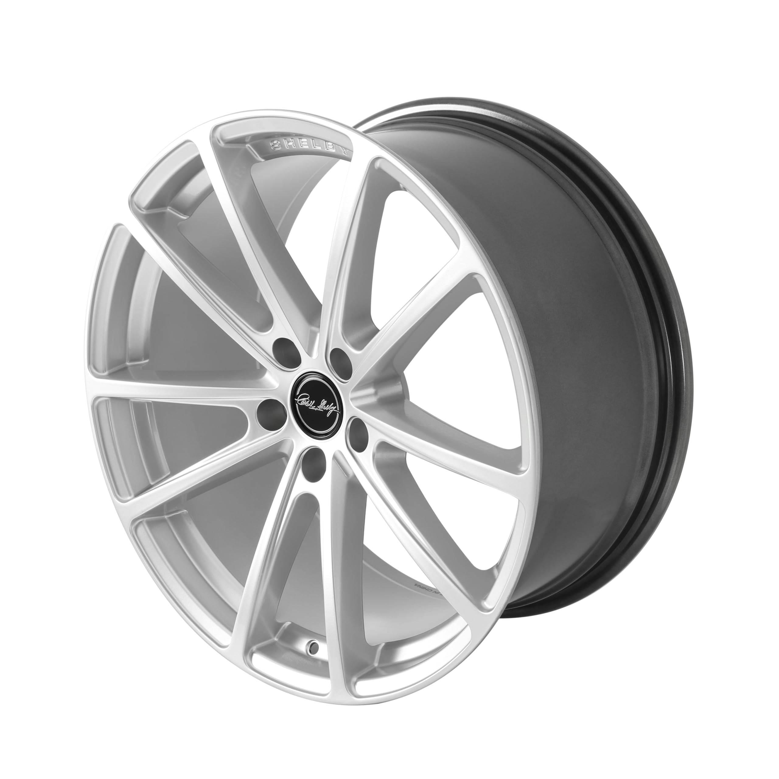 CS10-295530-CP Carroll Shelby Wheels 20 x 9.5 in. - 5 x 114.3-37mm Offset - Chrome Powder