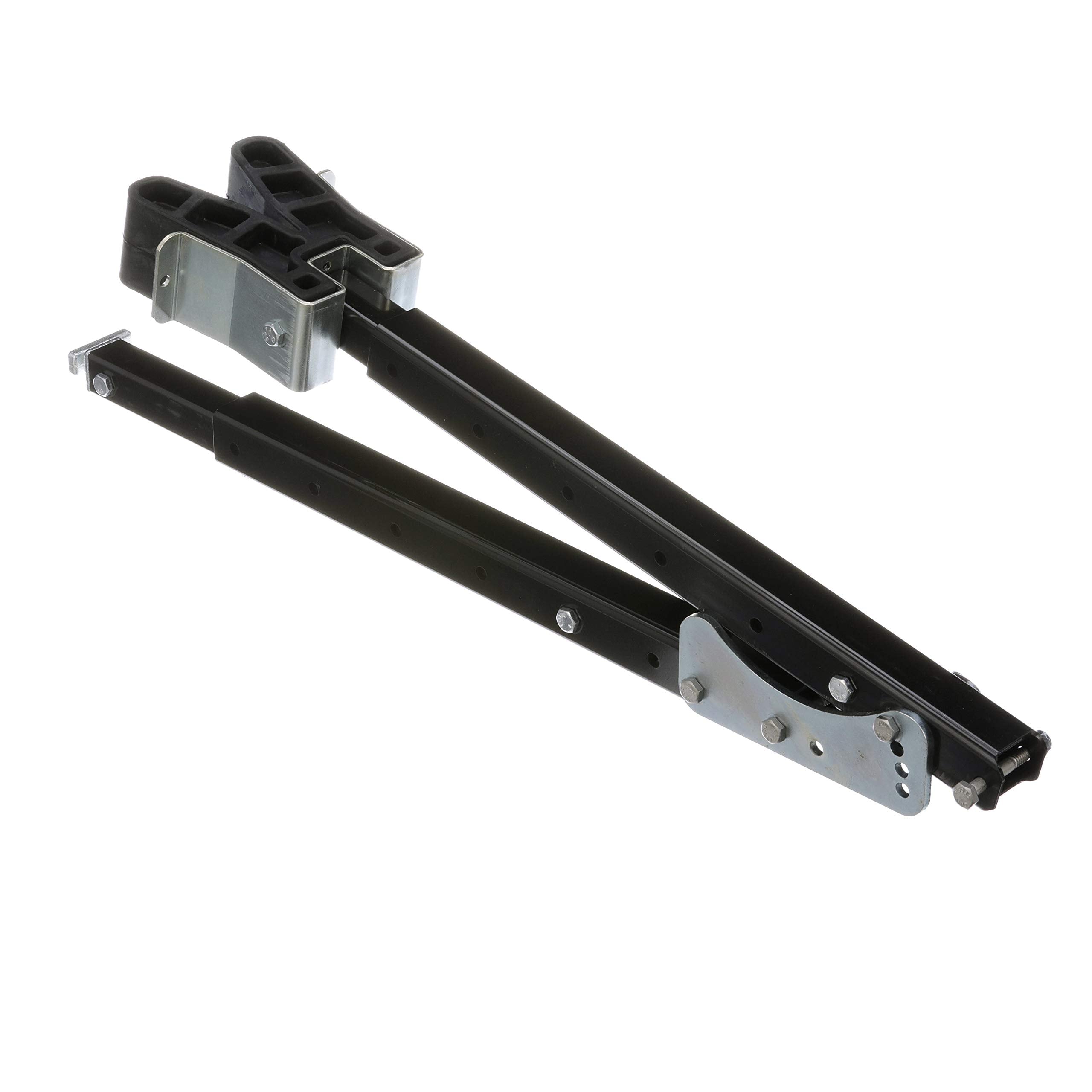 460-ADJ attwood Adjustable Transom Saver, 36 to 60 Inches, Steel Construction, Rubber Pads, Corrosion-Resistant Black Finish