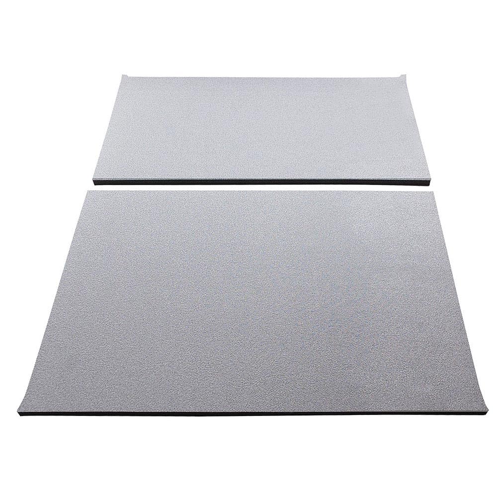 Design Engineering 050144 Boom Mat Sound Deadening Headliner Grey Compatible with Jeep Wrangler with Factory Sound Bar (1997-2002) and TJ Without Roll Bar Speakers (1997-2006)