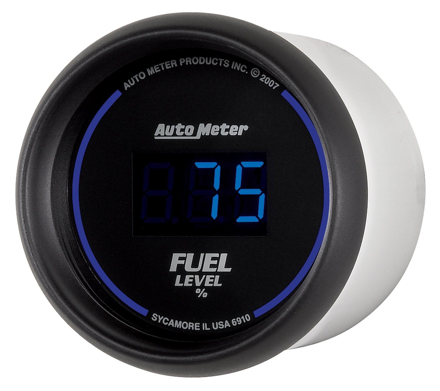 Auto Meter Cobalt Digital 2-1/16" 0-280 ohm Digital Fuel Level Programmable Empty - Full Range with Preset