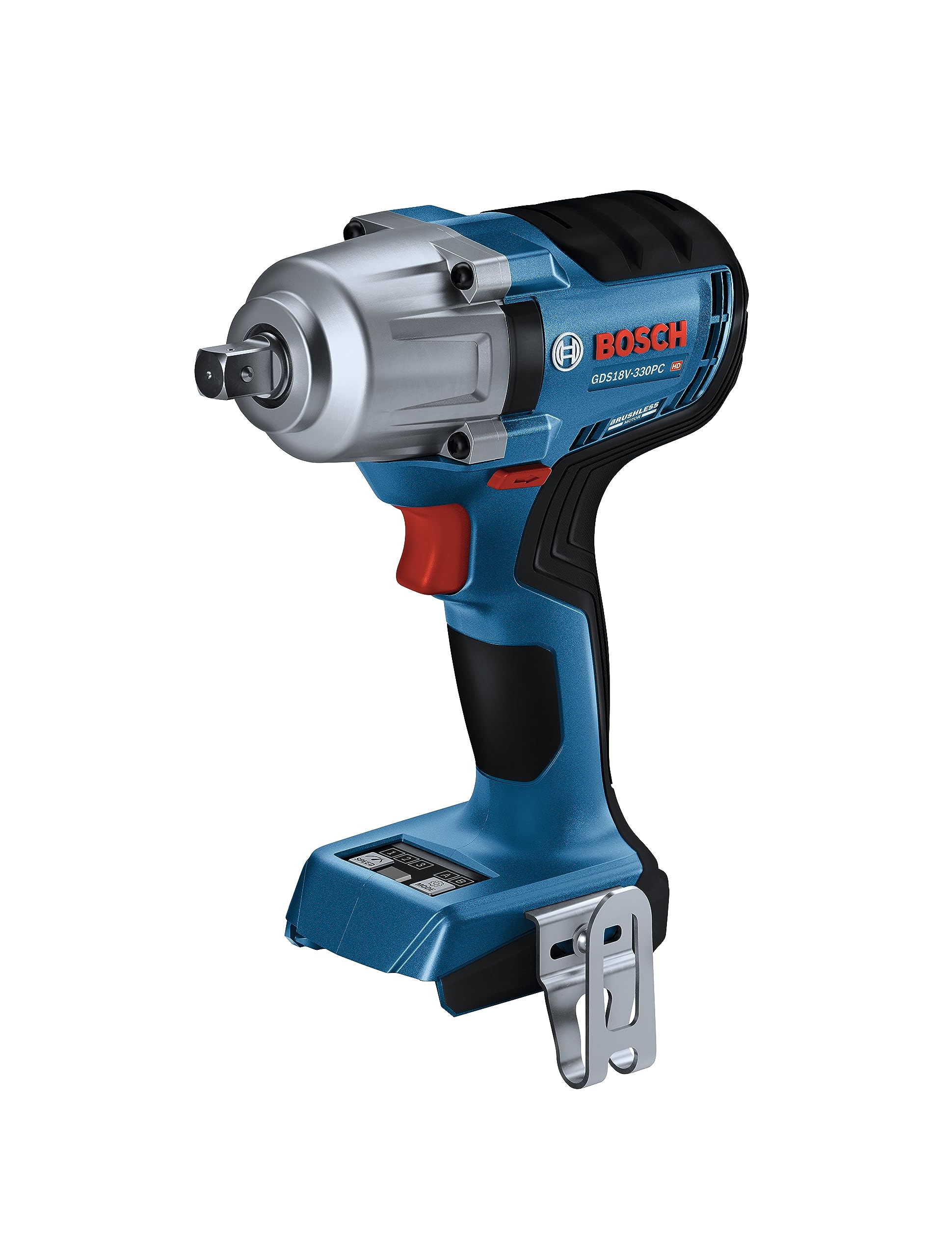 BOSCH 18V GDS18V-330PCN Brushless 1/2 In. Mid-Torque Impact Wrench with Pin Detent (Bare Tool)