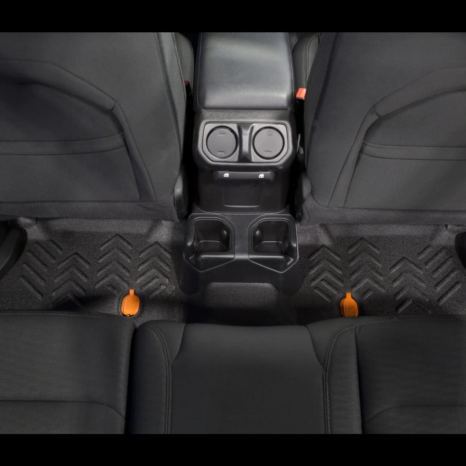 Armorlite® - 3PC FRONT AND REAR 18-C WRANGLER COMPOSITE FLOORING MESA SMOKE (B1009725-BLK1-AA)