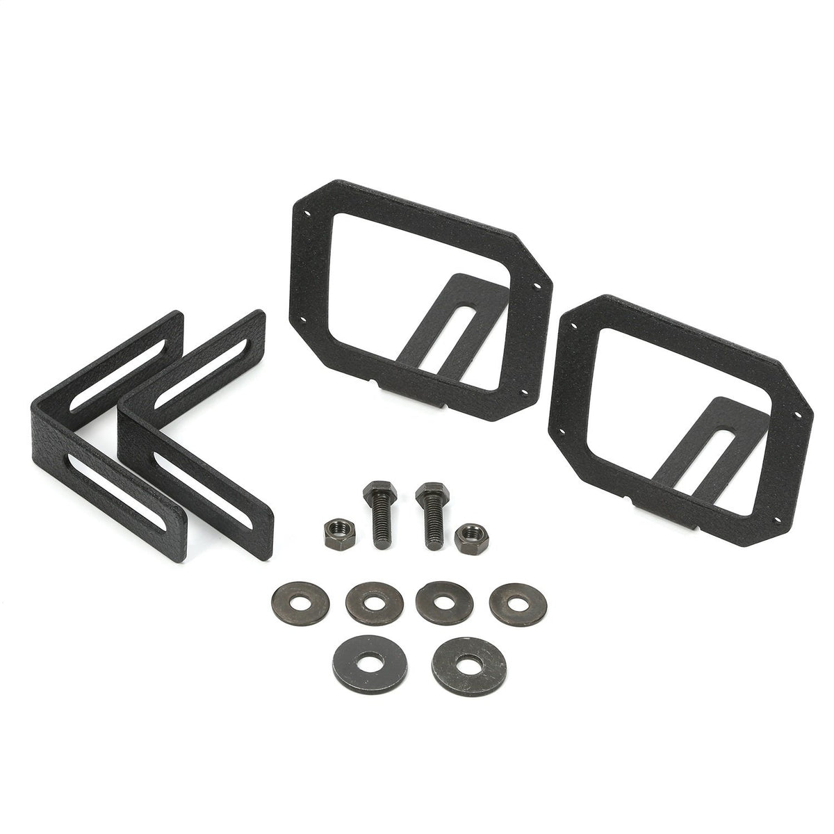 Light Kit, Bumper Mounted, Square | Rugged Ridge | 11232.24 | Fits 2007-2018 Jeep Wrangler JK